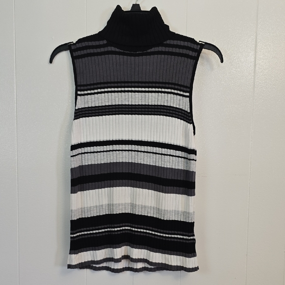 Express Tops - Express Striped Ribbed Knit Top